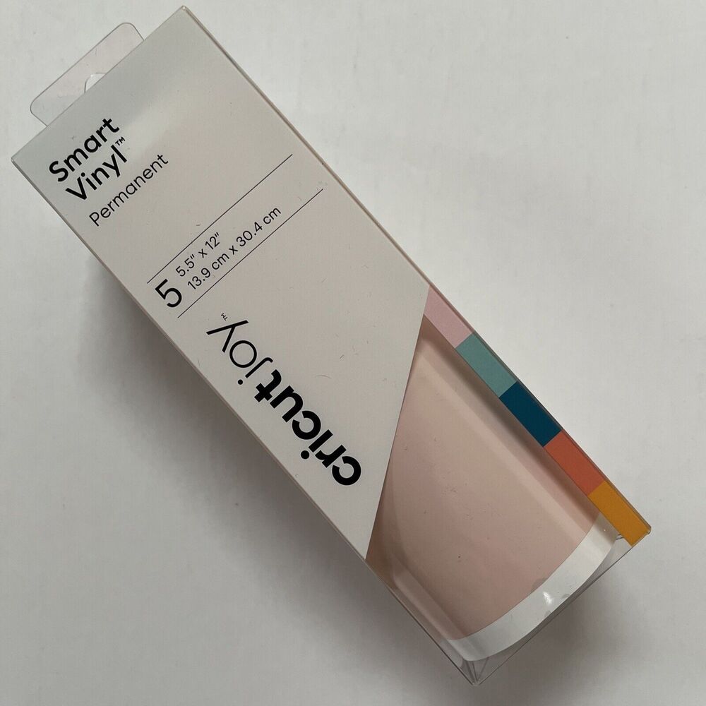 Cricut Joy Smart Vinyl 5.5x12 inch Permanent Adhesive Sheets Beachside Sampler